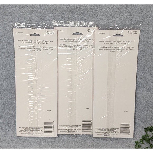 American Greetings Sesame Street Christmas Gift Tags 20 Peel &‎ Stick 3 Sets NEW - Picture 5 of 5